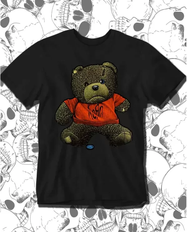 Camiseta Estampada Korn Bear 🤟 Calidad Premium