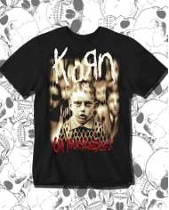 Camiseta Estampada Korn Untouchable 🤟 Calidad Premium