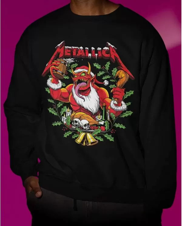Navidad Metallica demon eat