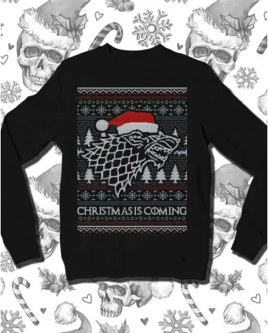 Camiseta Estampada Navidad Christmas Its Coming 🤟 Calidad Premium