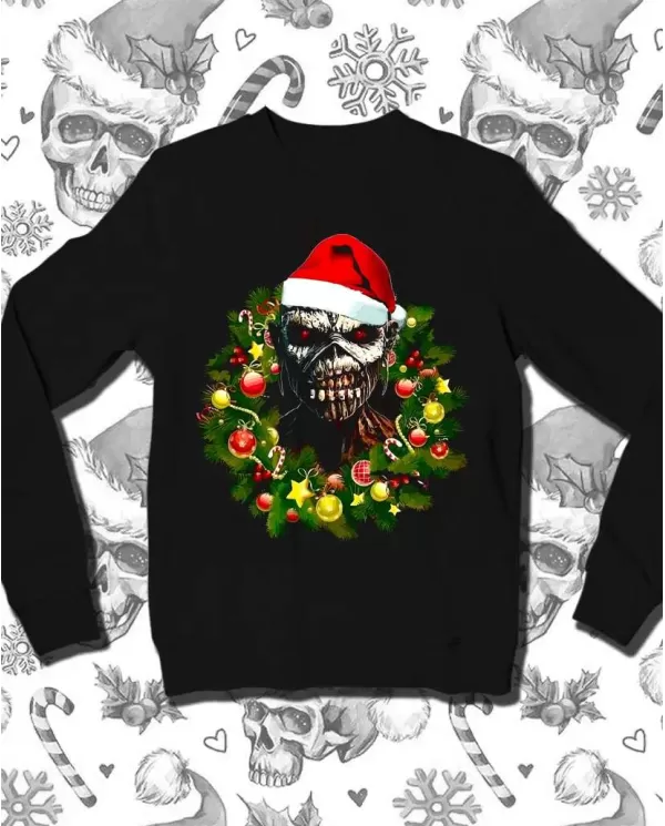 Camiseta Estampada Navidad Eddie 🤟 Calidad Premium