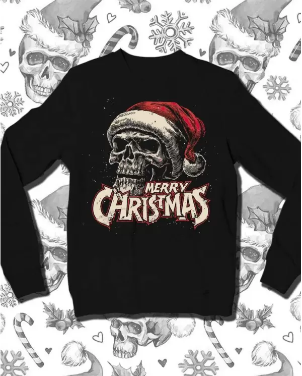 Camiseta Estampada Navidad Merry Christmas 🤟 Calidad Premium