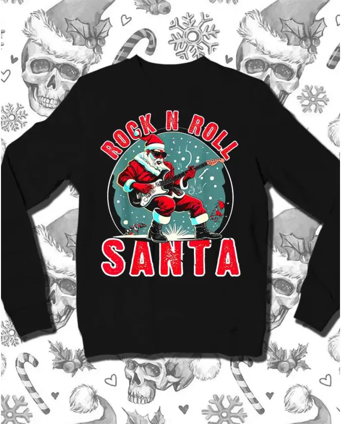 Navidad Rock N Roll Santa