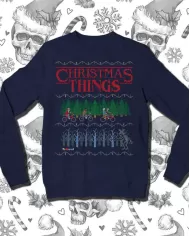 Camiseta Estampada Navidad Stranger Things Bicycle 🤟 Calidad Premium