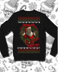 Camiseta Estampada Navidad Metallica Death Crhismaths 🤟 Calidad Premium