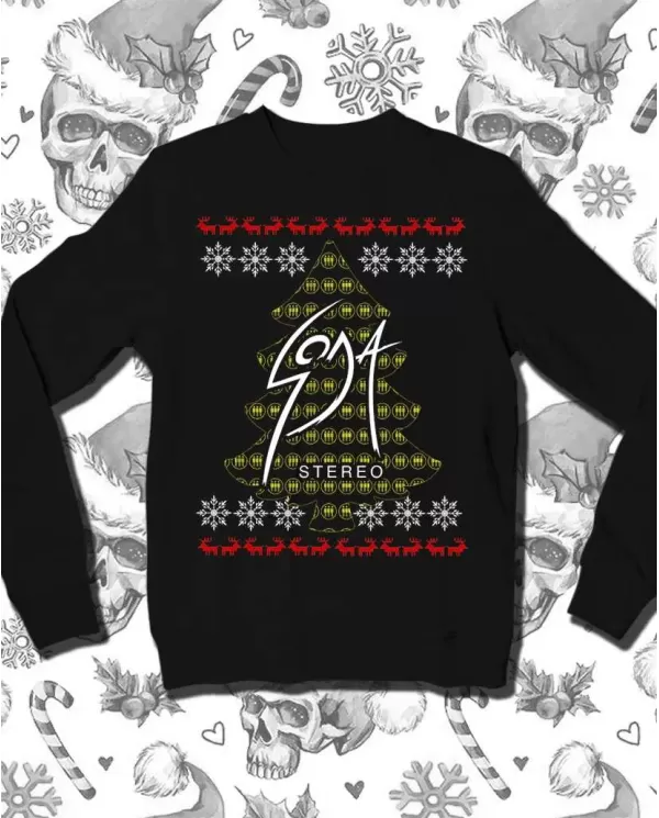 Camiseta Estampada Navidad Soda stereo 🤟 Calidad Premium