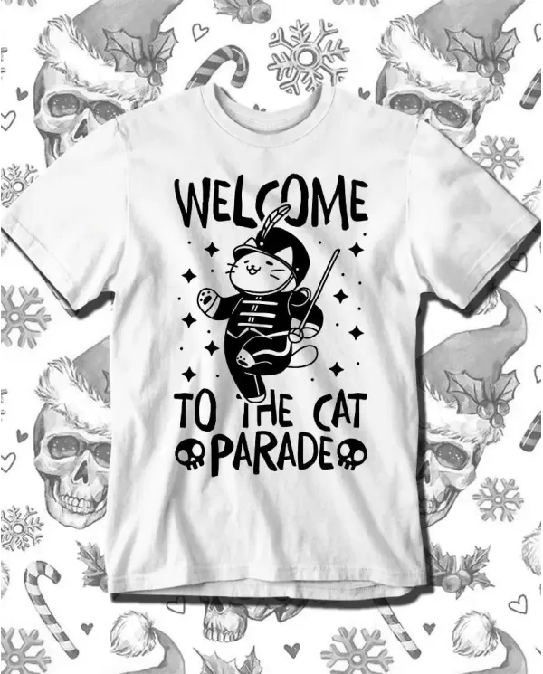 Camiseta Estampada My Chemical Romance The Cat Parade 🤟 Calidad Premium