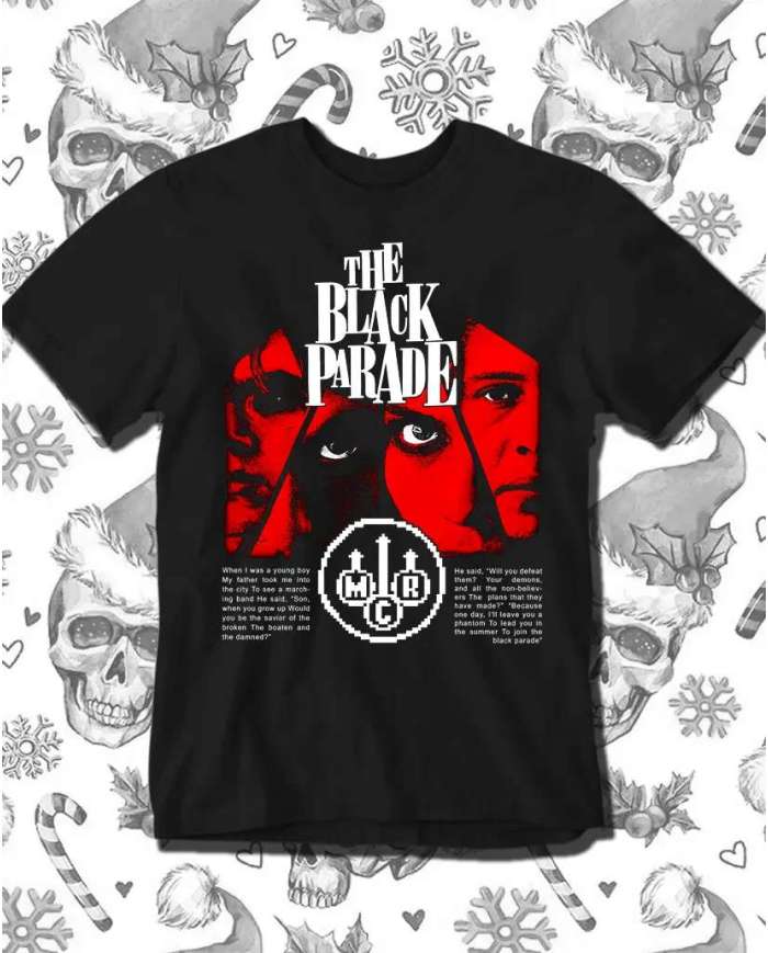 Camiseta Estampada My Chemical Romance Band The Black Parade 🤟 Calidad Premium