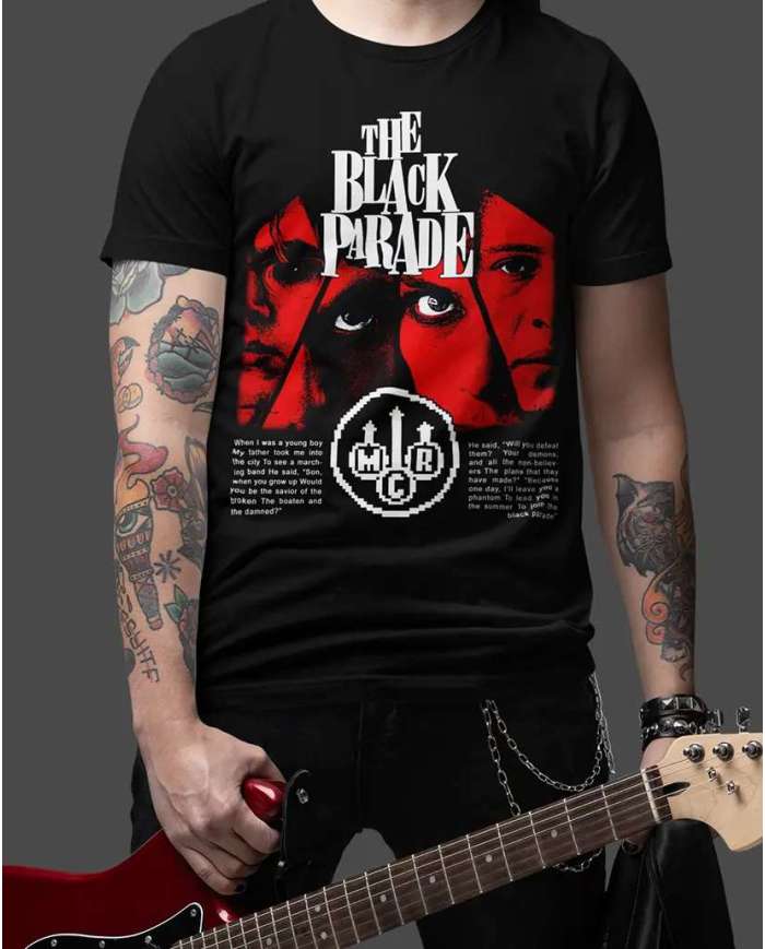 Camiseta Estampada My Chemical Romance Band The Black Parade 🤟 Calidad Premium