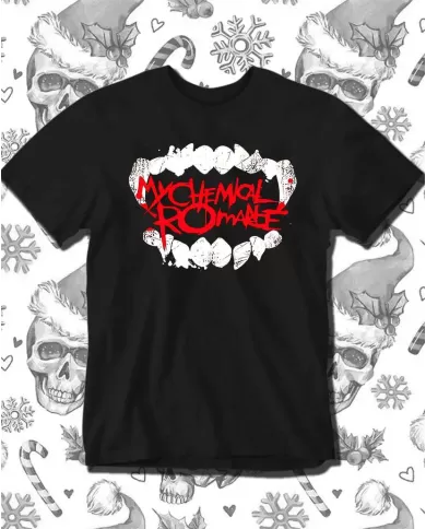 Camiseta Estampada My Chemical Romance Logo 🤟 Calidad Premium