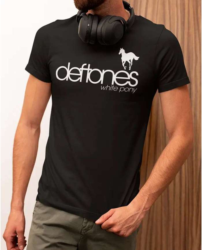 Camiseta Estampada Deftones White Pony 🤟 Calidad Premium