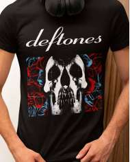 Camiseta Estampada Deftones Vinilo 🤟 Calidad Premium