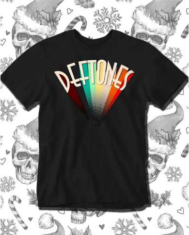 Camiseta Estampada Deftones Logo colors 🤟 Calidad Premium
