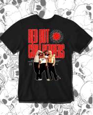 Camiseta Estampada Red Hot Chilli Peppers Poster 🤟 Calidad Premium