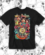 Camiseta Estampada The Beatles Lonely Hearts 02 🤟 Calidad Premium