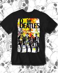 Camiseta Estampada The beatles Colors 🤟 Calidad Premium