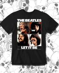 Camiseta Estampada The Beatles Let it be 🤟 Calidad Premium