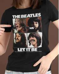 Camiseta Estampada The Beatles Let it be 🤟 Calidad Premium
