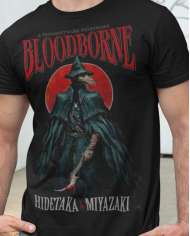 Camiseta Estampada Bloodborne 🎮 Calidad Premium