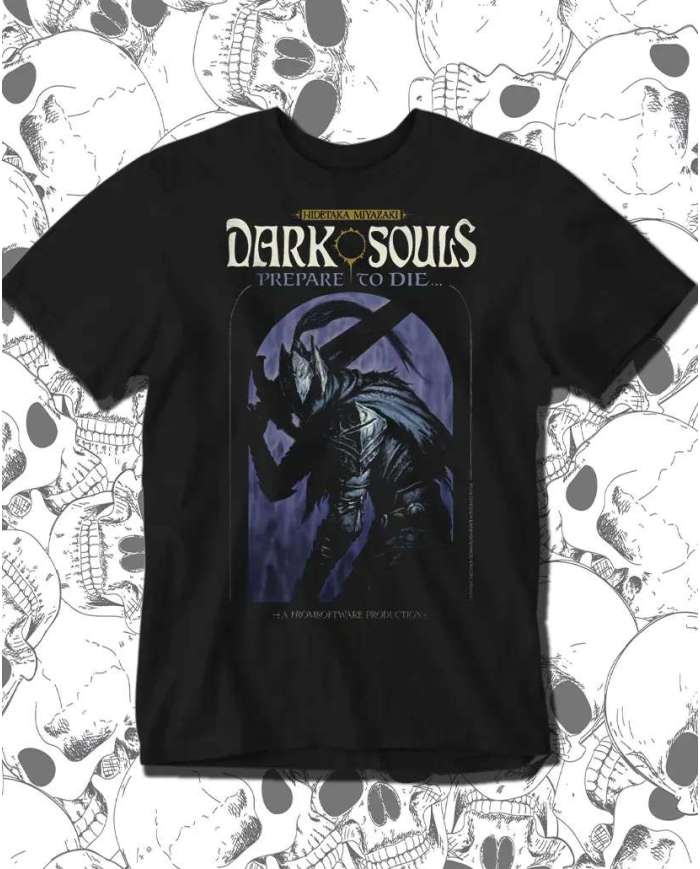 Camiseta Estampada Dark Souls 🎮 Calidad Premium