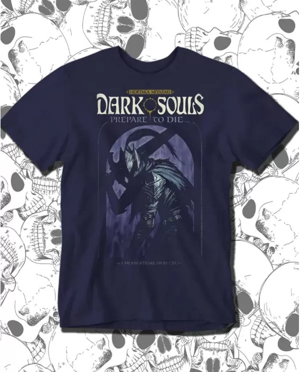Camiseta Estampada Dark Souls 🎮 Calidad Premium