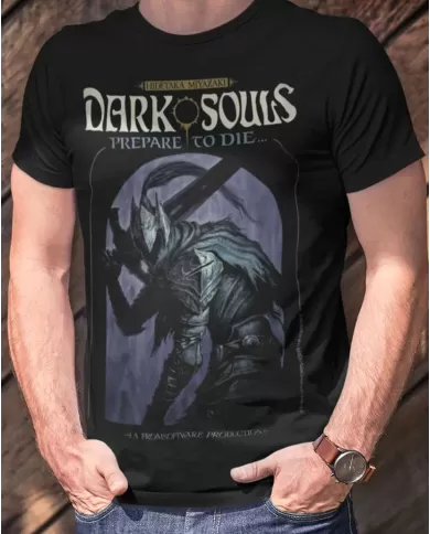 Camiseta Estampada Dark Souls 🎮 Calidad Premium