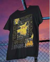 Camiseta Estampada Pokemon Pikachu 🎮 Calidad Premium