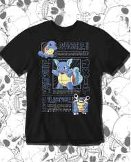 Camiseta Estampada Pokemon Squirtle 🎮 Calidad Premium