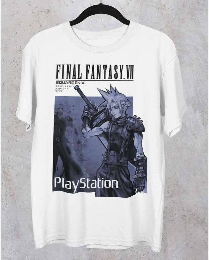 Camiseta Estampada Final Fantasy 🎮 Calidad Premium