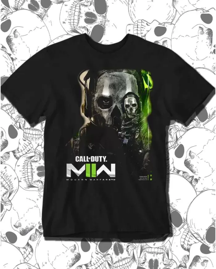 Camiseta Estampada Call Of Duty Modern Warfare 🎮 Calidad Premium