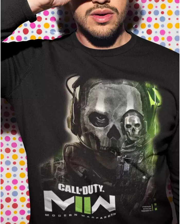 Camiseta Estampada Call Of Duty Modern Warfare 🎮 Calidad Premium