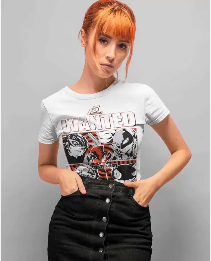 Camiseta Estampada Persona 5 🎮 Calidad Premium