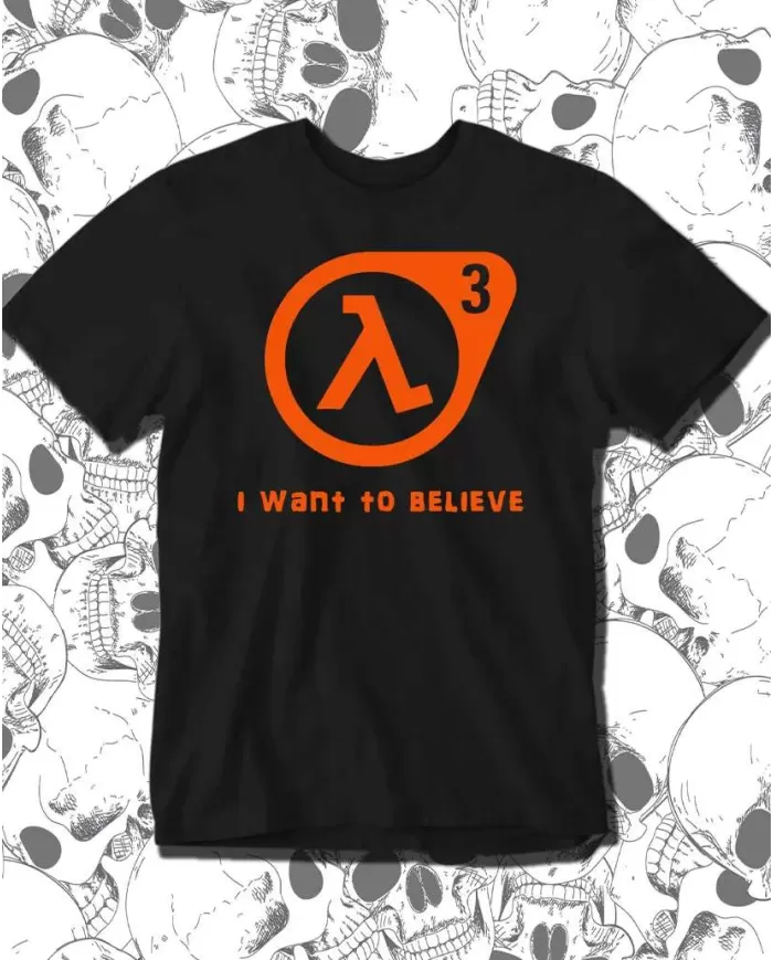 Camiseta Estampada Half Life 3 🎮 Calidad Premium