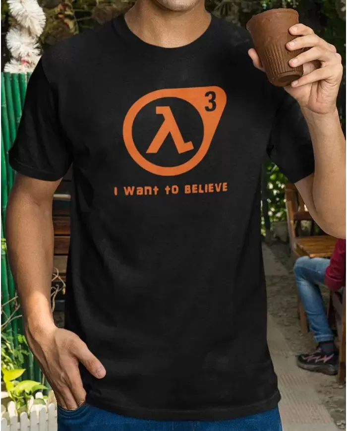 Camiseta Estampada Half Life 3 🎮 Calidad Premium