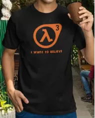 Camiseta Estampada Half Life 3 🎮 Calidad Premium
