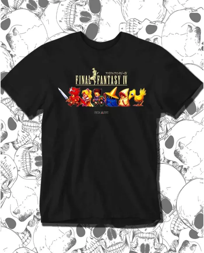 Camiseta Estampada Final Fantasy 02 🎮 Calidad Premium