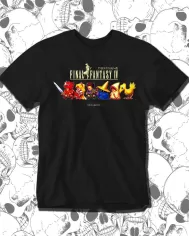 Camiseta Estampada Final Fantasy 02 🎮 Calidad Premium