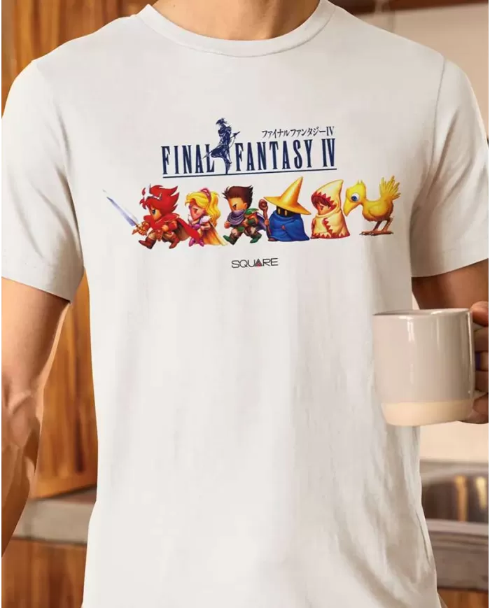 Camiseta Estampada Final Fantasy 02 🎮 Calidad Premium
