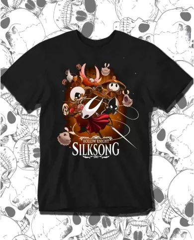 Camiseta Estampada Hollow Knigth Silksong 02 🎮 Calidad Premium