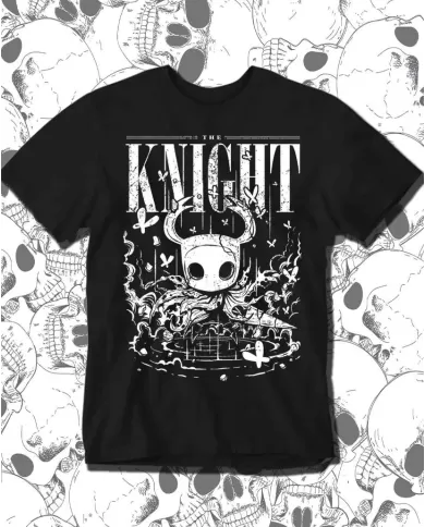 Camiseta Estampada The Hollow Knigth 🎮 Calidad Premium