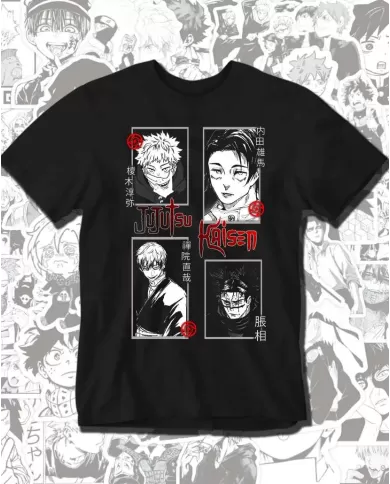Camiseta Estampada Jujutsu Kaisen Temp 3 💥 Calidad Premium