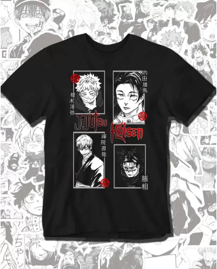 Camiseta Estampada Jujutsu Kaisen Temp 3 💥 Calidad Premium