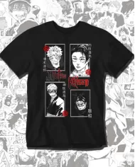 Camiseta Estampada Jujutsu Kaisen Temp 3 💥 Calidad Premium