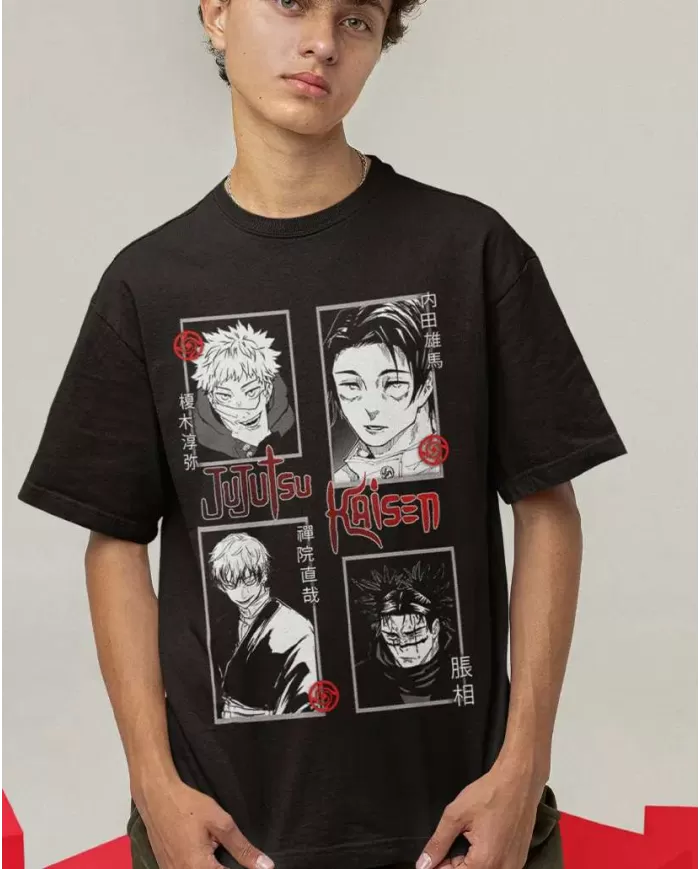 Camiseta Estampada Jujutsu Kaisen Temp 3 💥 Calidad Premium