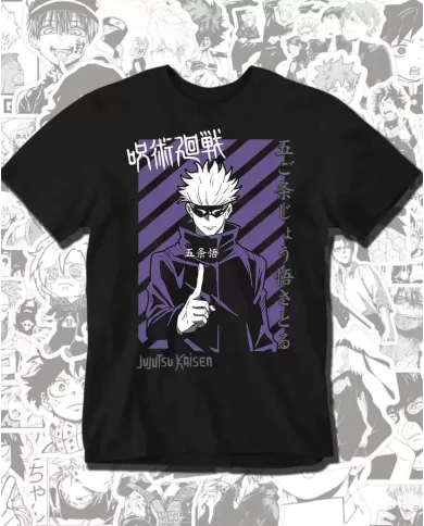 Camiseta Estampada Jujutsu Kaisen Satoru Gojo 03 💥 Calidad Premium