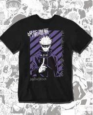 Camiseta Estampada Jujutsu Kaisen Satoru Gojo 03 💥 Calidad Premium