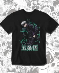 Camiseta Estampada Jujutsu Kaisen Satoru Gojo 02 💥 Calidad Premium