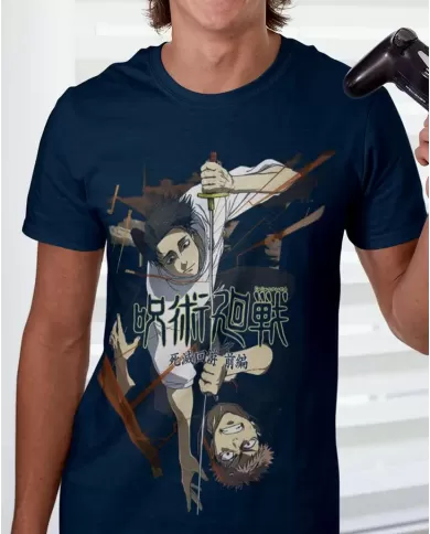 Camiseta Estampada Jujutsu Kaisen Poster 💥 Calidad Premium