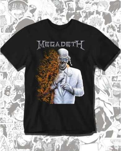 Camiseta Estampada Megadeth This Was Our Life 2 🎸 Calidad Premium
