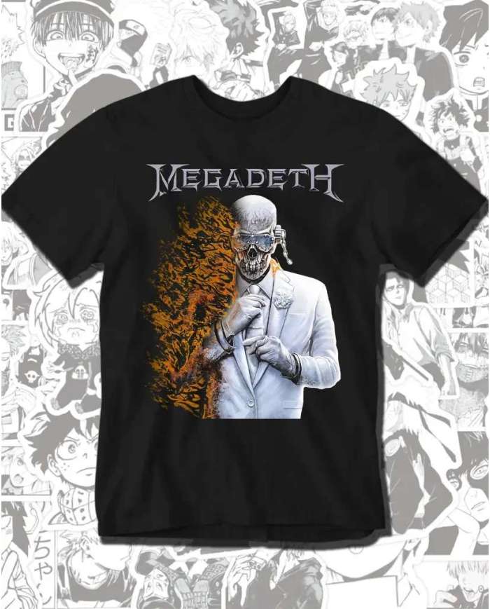 Camiseta Estampada Megadeth This Was Our Life 2 🎸 Calidad Premium